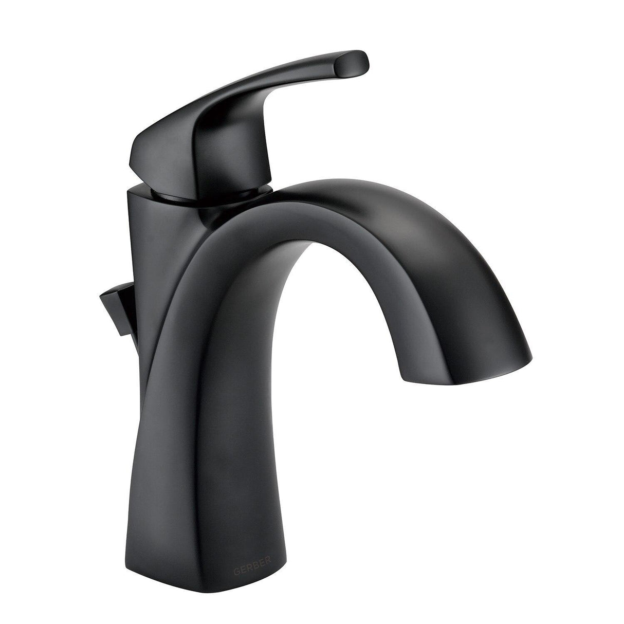 Gerber D225018BS Satin Black Vaughn Single Handle Lavatory Faucet