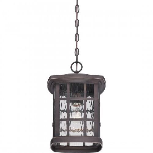 Quoizel SNN1909PN Stonington Outdoor hanging plld brnz Outdoor Lantern