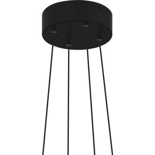 Quoizel PCOVD2827MBK Ovard Pendant led light matte black Pendant