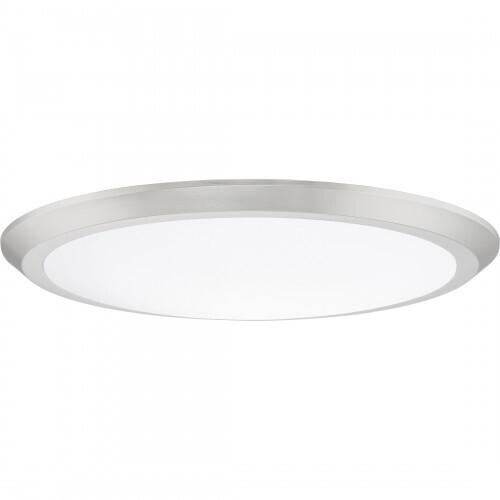 Quoizel VRG1620BN Verge Flush mount 20"d brushed nickel Flush Mount