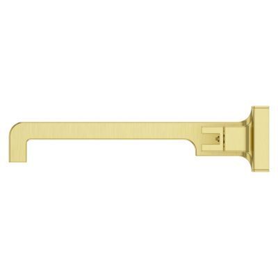 Brushed Gold 2-handle 8" Widespread Wall Mount Bathroom Faucet WITH... LG49-VRV3BG