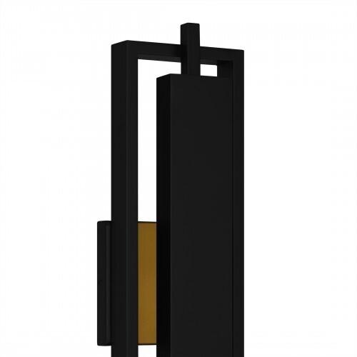 Quoizel PNT8406MBK Pointsett Outdoor wall led light matte black Outdoor