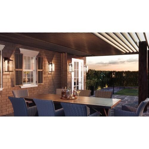 Quoizel WVR9007EK Westover Outdoor post 1 light earth black Outdoor Lantern