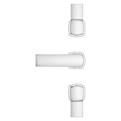 Pfister Polished Chrome 2-handle 8" Widespread Bathroom Faucet LG49-DAPC