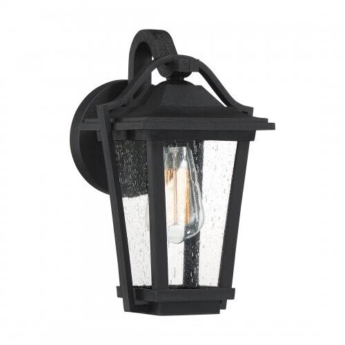 Quoizel DRS8407EK Darius Outdoor wall 1 light earth black Outdoor Lantern