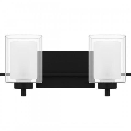 Quoizel KLT8902MBK Kolt Bath 2 lights matte black. Bath Light