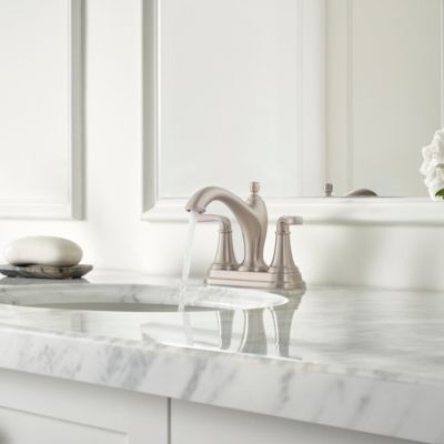 Pfister Brushed Nickel Northcott Centerset Bath Faucet LG48-MG0K