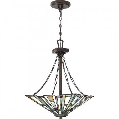 Quoizel TFMK2817VA Maybeck Pendant tiffany 3 light valiant bronze Pendant