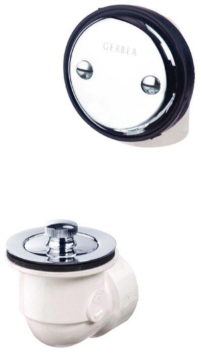 Gerber G004155276 Chrome Classics Schedule 40 Pvc Lift & Turn Drain Kit FO...