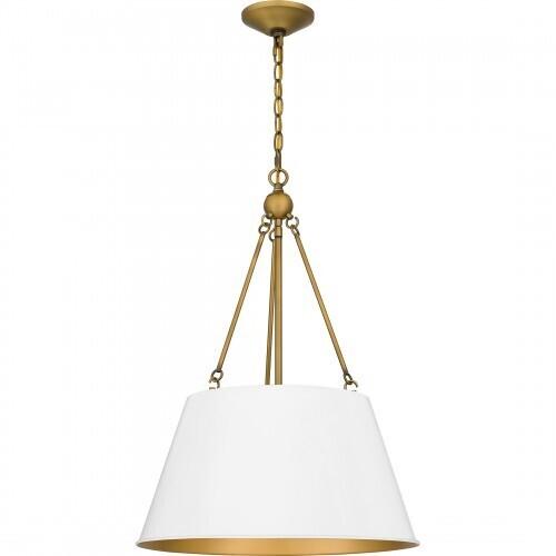 Quoizel QP5597W Quoizel Pendant Pendant 4 lights white Pendant
