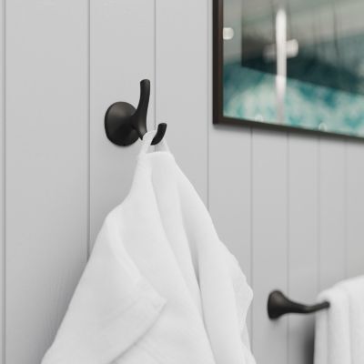 Pfister Matte Black Robe Hook BRH-MCABB