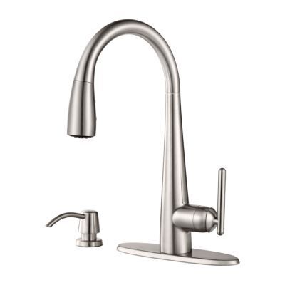 Pfister Stainless Steel Lita Pull-down Kitchen Faucet