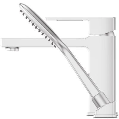 Polished Chrome Deckard Single Control 1-hole Roman Tub and HANDSHO... RT6-2DAC