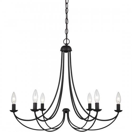 Quoizel MRN5006IB Mirren Chandelier imperial bronze 6lt Chandelier
