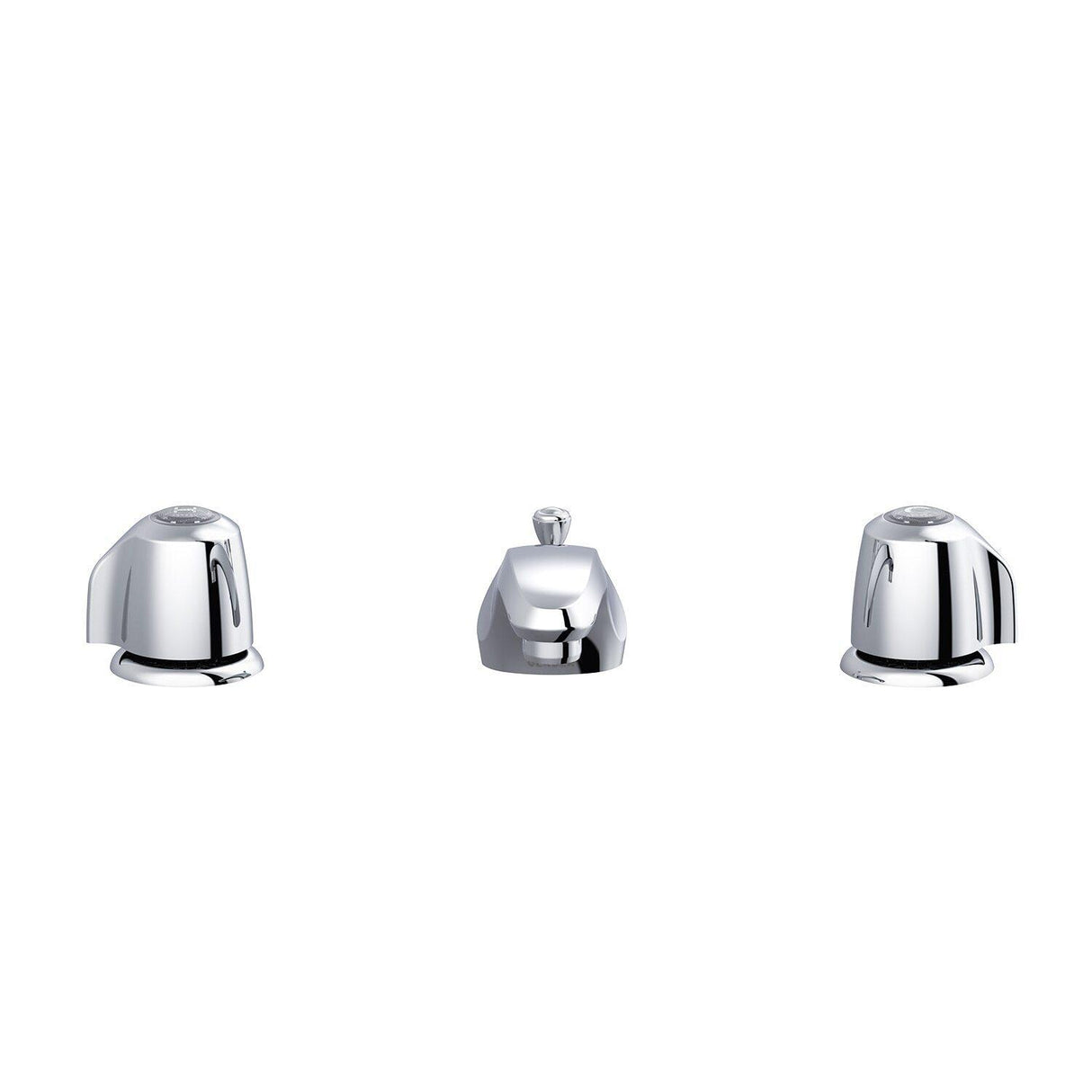 Gerber G0043071 Chrome Classics Two Handle Lavatory Faucet W/ Metal Handles ...