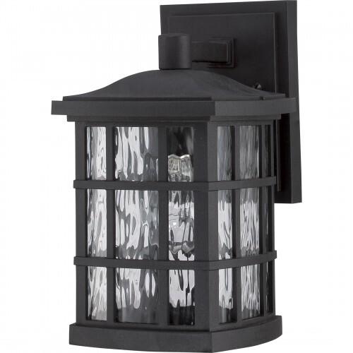 Quoizel SNN8406K Stonington Outdoor wall mystic black Outdoor Lantern