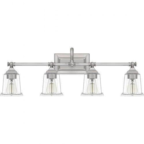 Quoizel NLC8604BN Nicholas Bath 4 light brushed nickel Bath Light