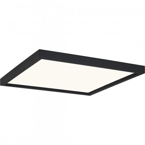 Quoizel OST1615EK Outskirts Flush mount led light earth black Flush Mount
