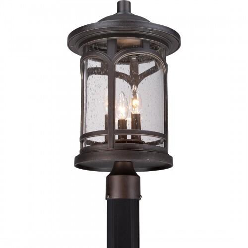 Quoizel MBH9011PN Marblehead Outdoor post palladian bronze Outdoor Lantern