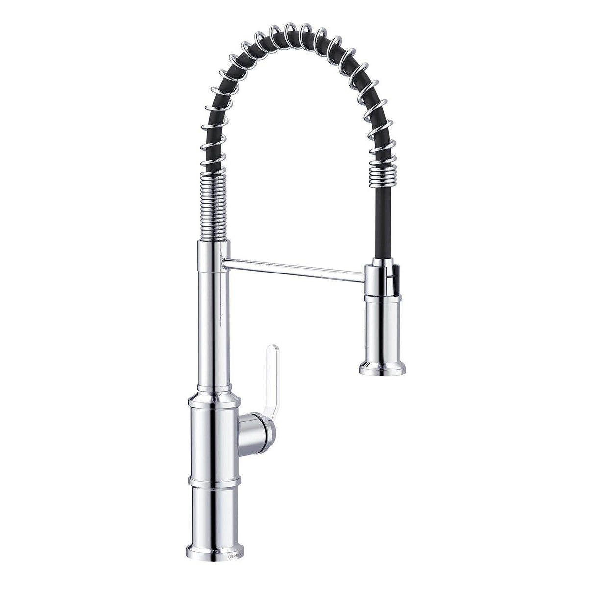 Gerber D455237SS Stainless Steel Kinzie Pre-rinse Single Handle Spring Spout KITC...