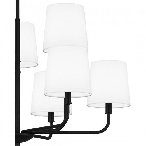 Quoizel GGR5032MBK Gallagher Chandelier 9 lights matte black Chandelier