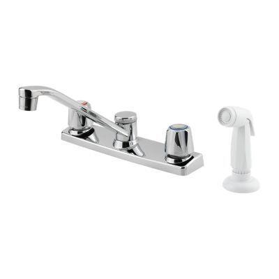Pfister Polished Chrome Pfirst Series 2-handle Kitchen Faucet G135-4000