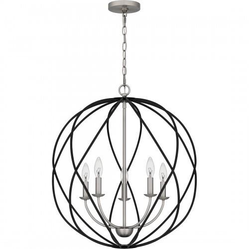 Quoizel BYN2824AN Bryn Pendant 5 lights antique nickel Pendant