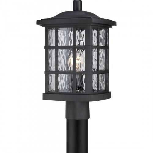 Quoizel SNN9009K Stonington Outdoor post mystic black Outdoor Lantern
