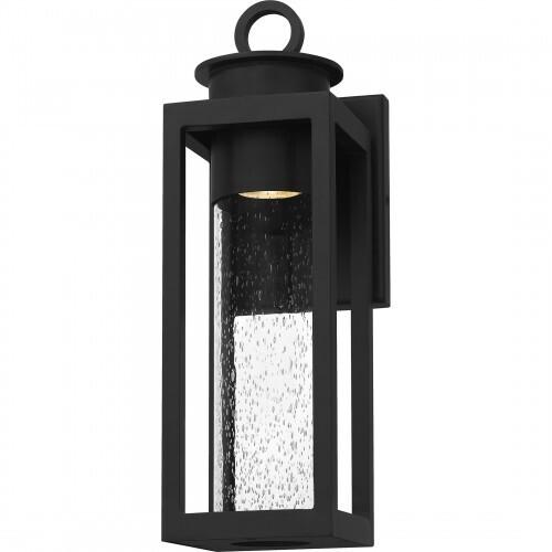Quoizel DGL8405MBK Donegal Outdoor wall1 light matte black Outdoor