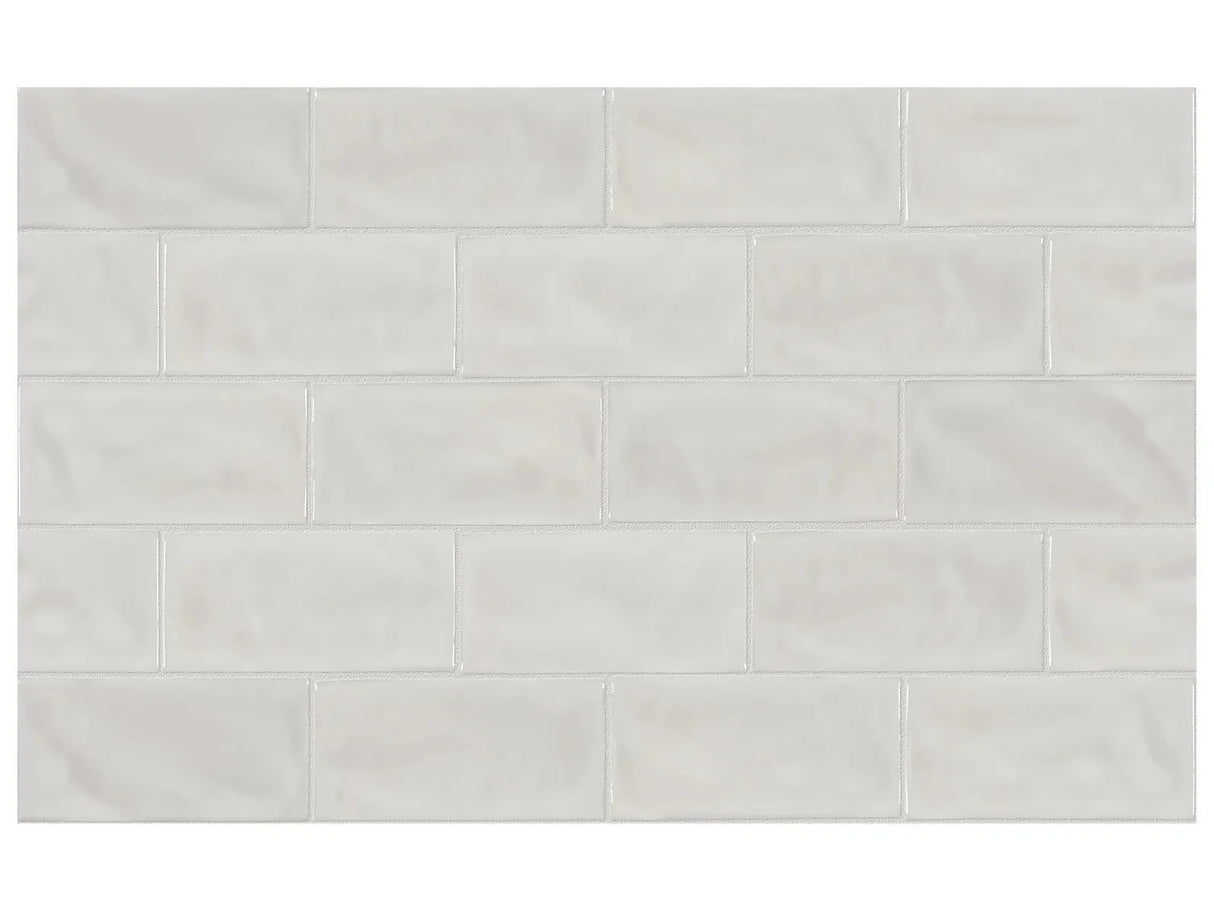 Anatolia Tile 3X6 Marlow Mist Glossy Wall 4000-0079-1 Mist 3x6 Glossy - premium natural stone mosaic tile from Anatolia Tile, available at PoshHaus showroom in Keene, NH