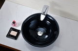ANZZI LS-AZ8097 Rongomae Series Deco-Glass Vessel Sink in Coiled Blue