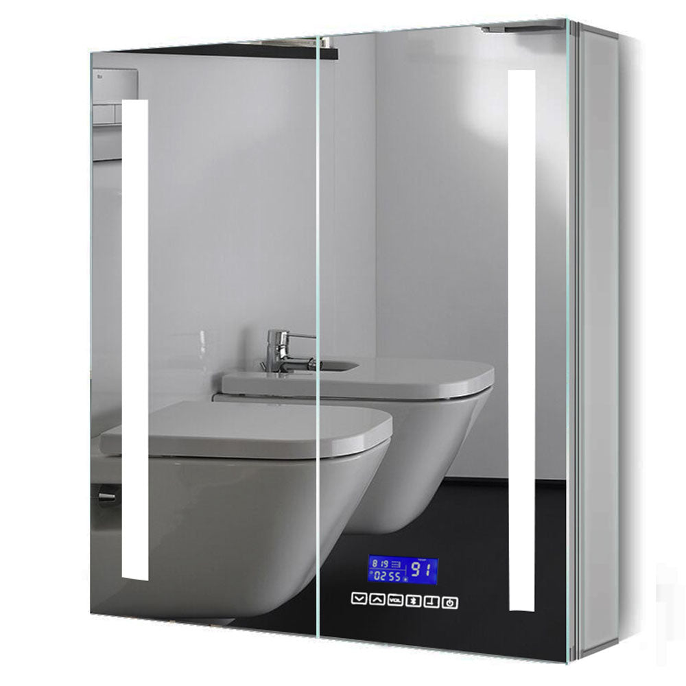 26" x 30" Double Door LED Light Bluetooth Medicine Cabinet