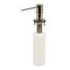 ALFI brand AB5006-PSS Modern Round Polished Stainless Steel Soap Dispenser