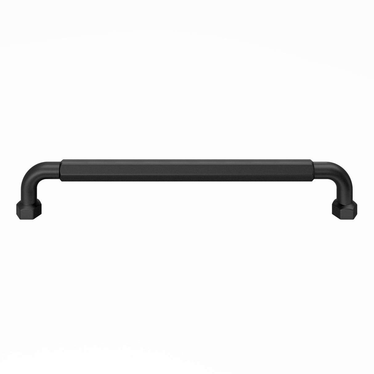Top Knobs TK3207 Dustin Appliance Pull 12 Inch Center to Center - Flat Black