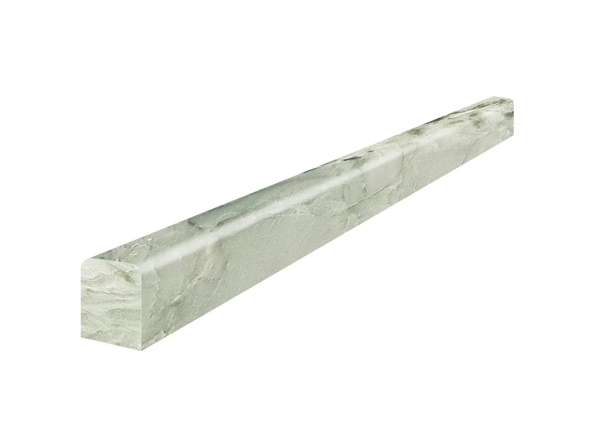 Anatolia Tile 1/2X12Moscato Argento Honed Marble Deco-Bar 5002-0129-0 - Mini 1/2" X 12" Moscato Argento Deco-Bar - premium natural stone mosaic tile from Anatolia Tile, available at PoshHaus showroom in Keene, NH