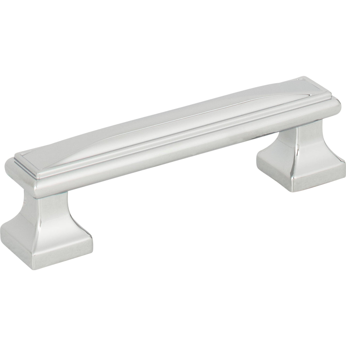 Atlas Homewares Wadsworth Pull 3 3/4 Inch (c-c) Polished Chrome