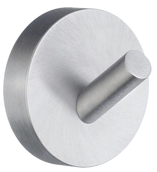 Smedbo Home Towel Hook in Brushed Chrome