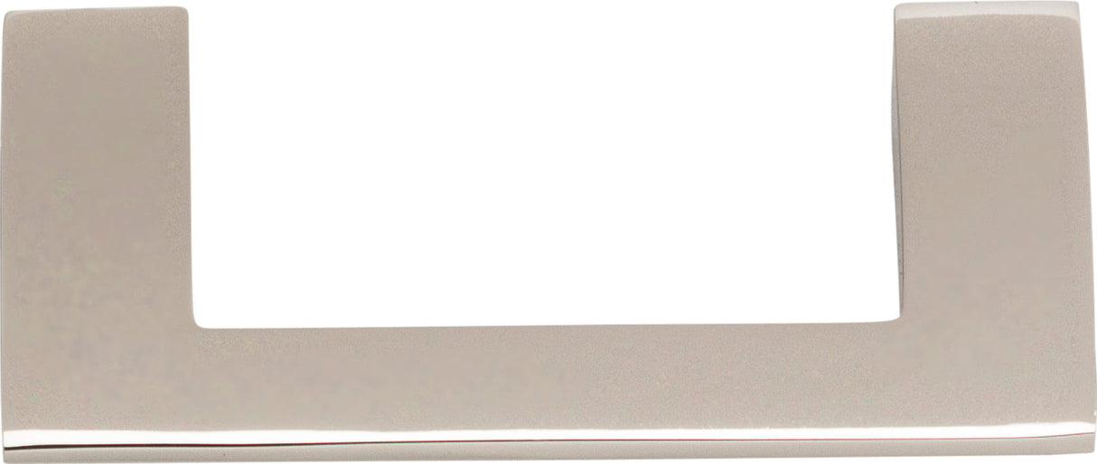 Atlas Homewares Angled Drop Pull 3 Inch (c-c) Polished Nickel
