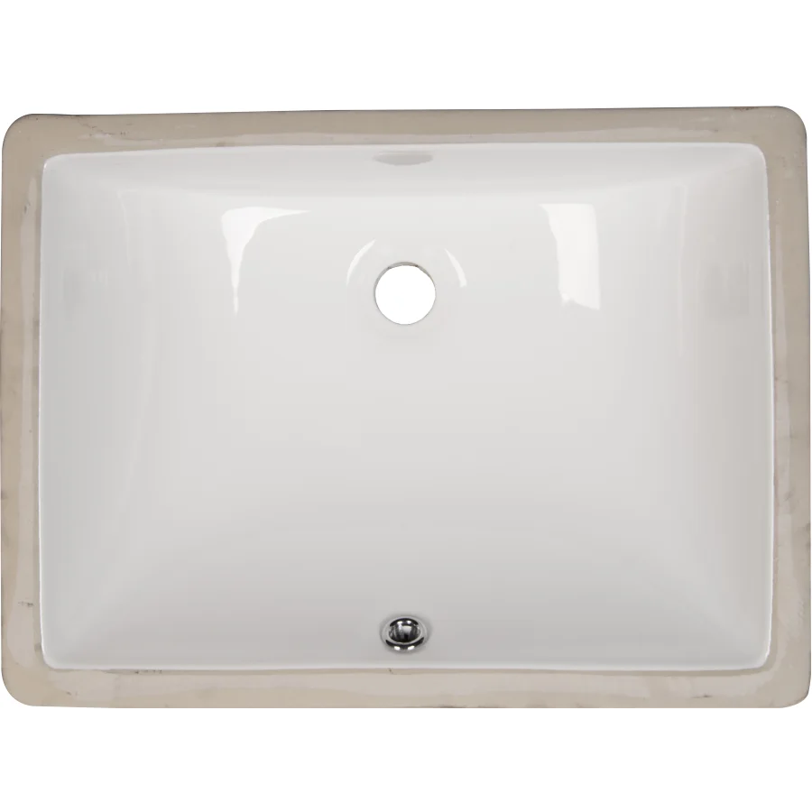 MSI Undermount Rectangle Porcelain Vanity Sink – White (2015)