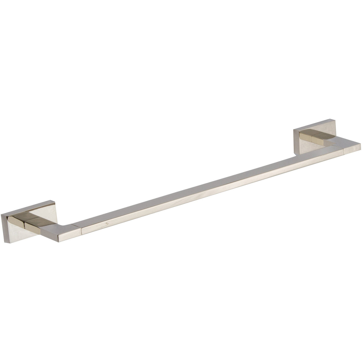 Atlas Homewares Axel Bath Towel Bar 18 Inch Single Polished Nickel