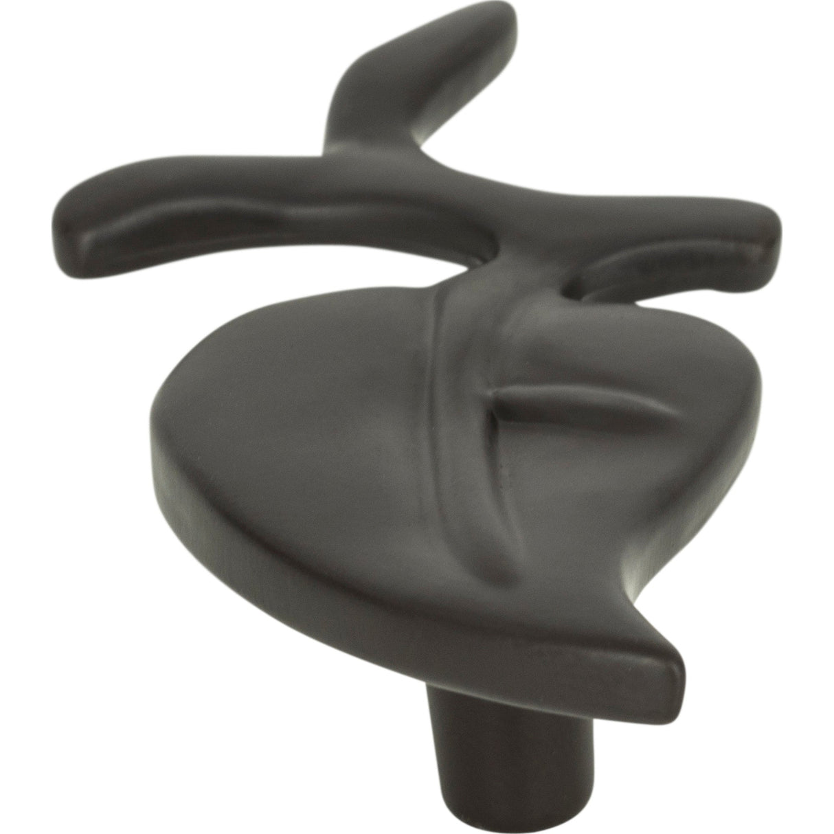 Atlas Homewares California Leaf Knob 2 1/2 Inch Aged Bronze