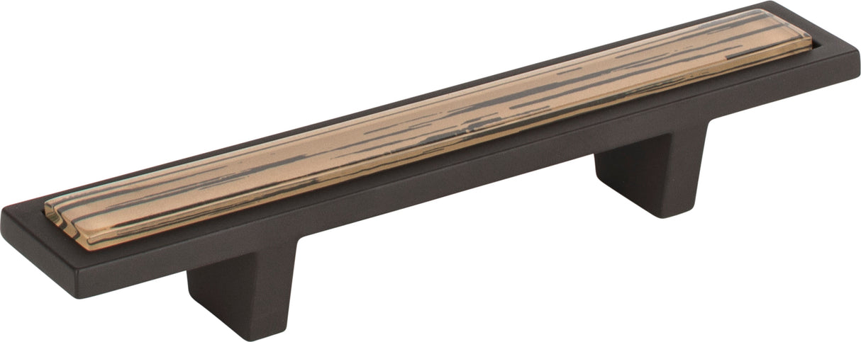 Atlas Homewares Spa Brown Tiger Pull 3 Inch (c-c) Aged Bronze