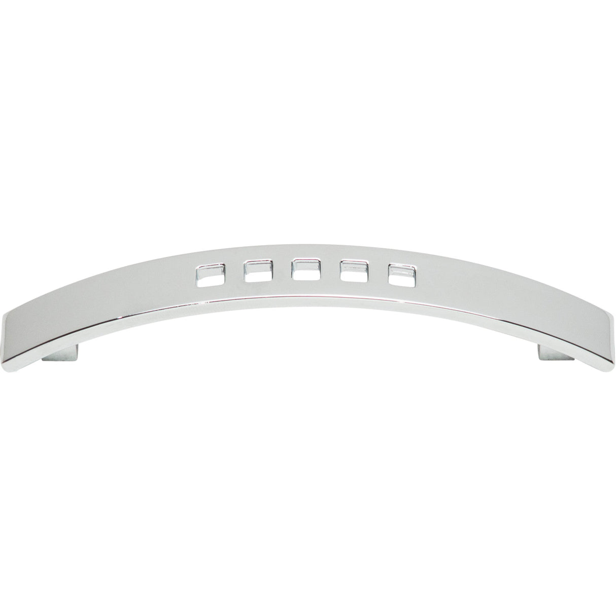 Atlas Homewares Band Pull 3 3/4 Inch (c-c) Polished Chrome