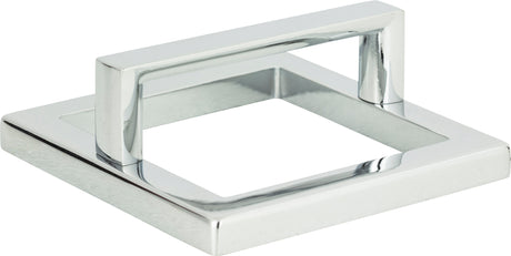 Atlas Homewares Tableau Square Base and Top 2 1/2 Inch (c-c) Polished Chrome