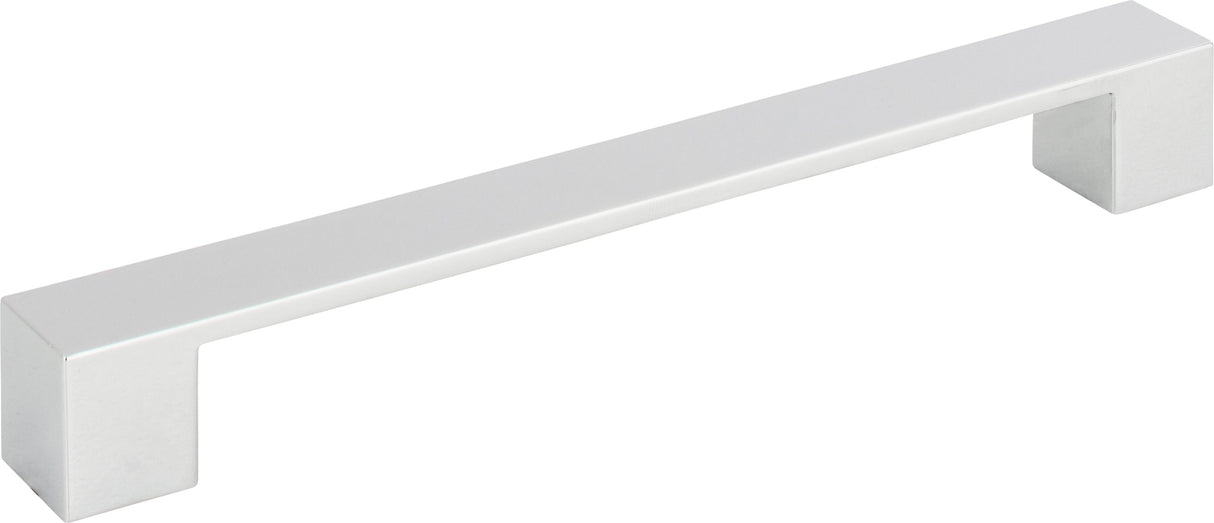 Atlas Homewares Wide Square Pull 7 9/16 Inch (c-c) Polished Chrome