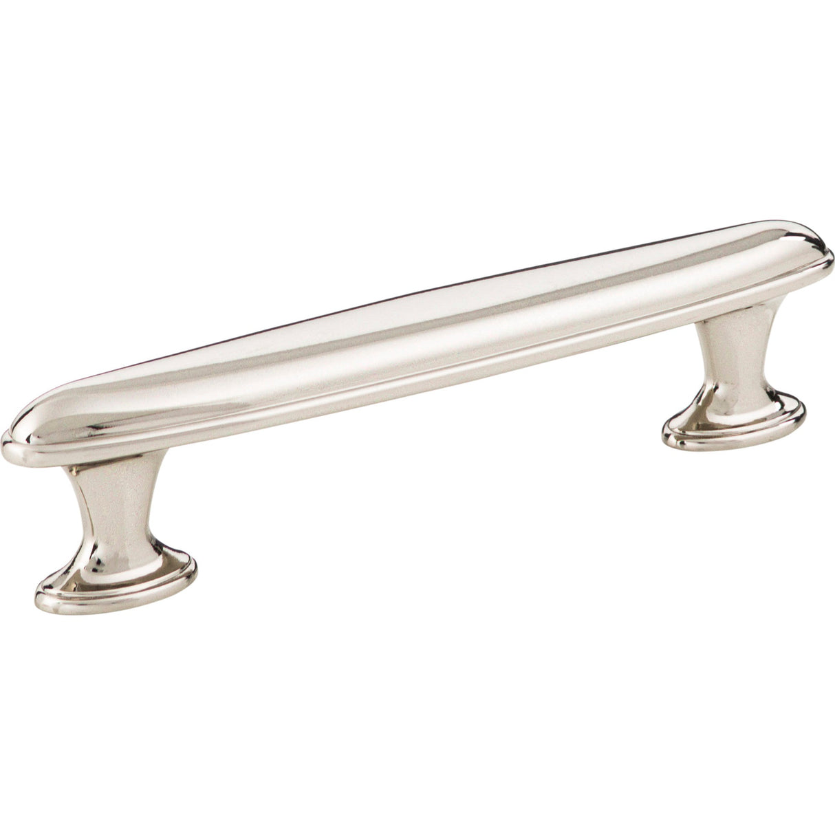 Atlas Homewares Austen Oval Pull 3 3/4 Inch (c-c) Polished Nickel