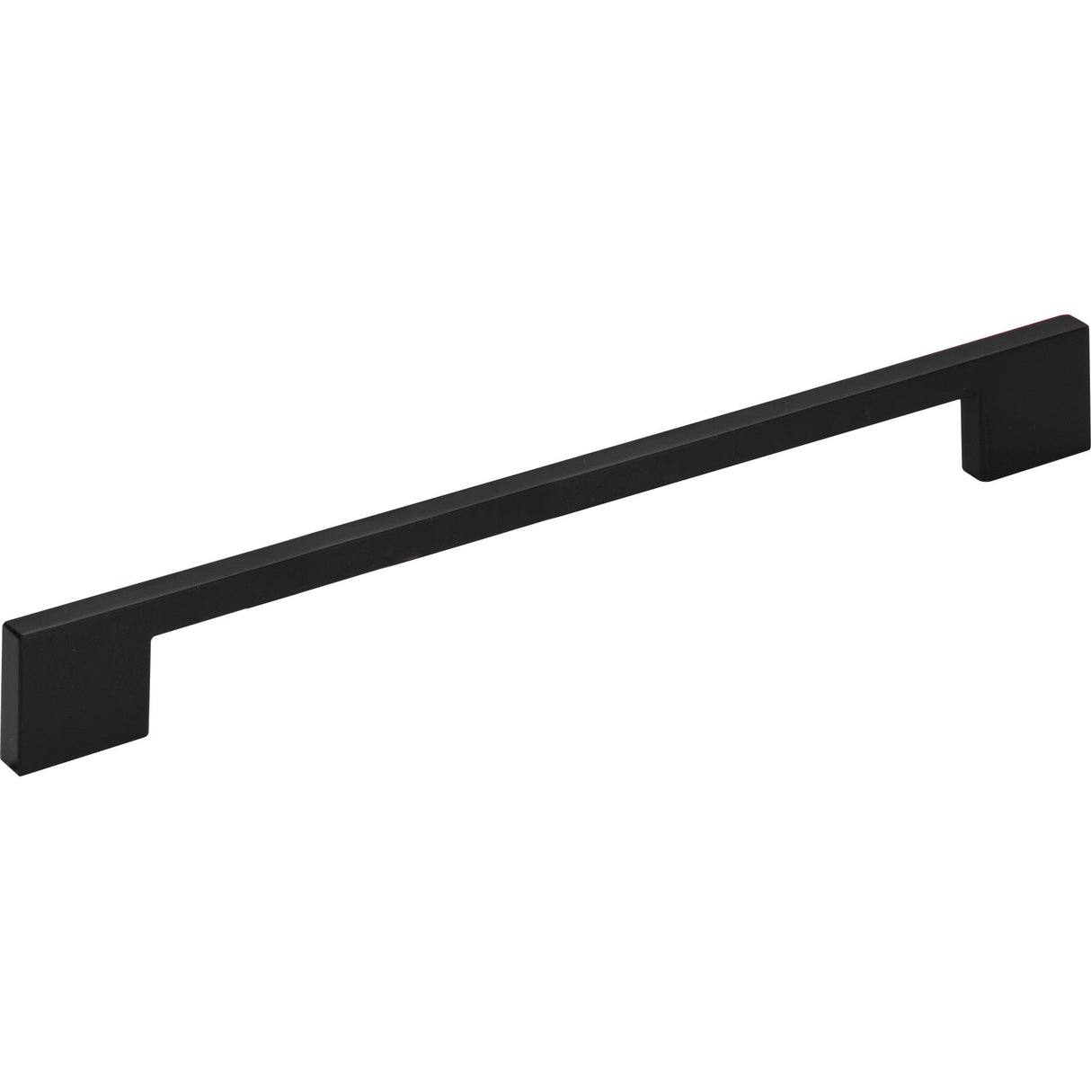 Atlas Homewares Thin Square Pull 11 5/16 Inch (c-c) Matte Black