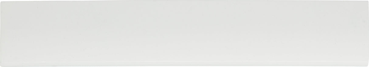 Atlas Homewares Tab Edge Pull 8 13/16 Inch (c-c) High White Gloss