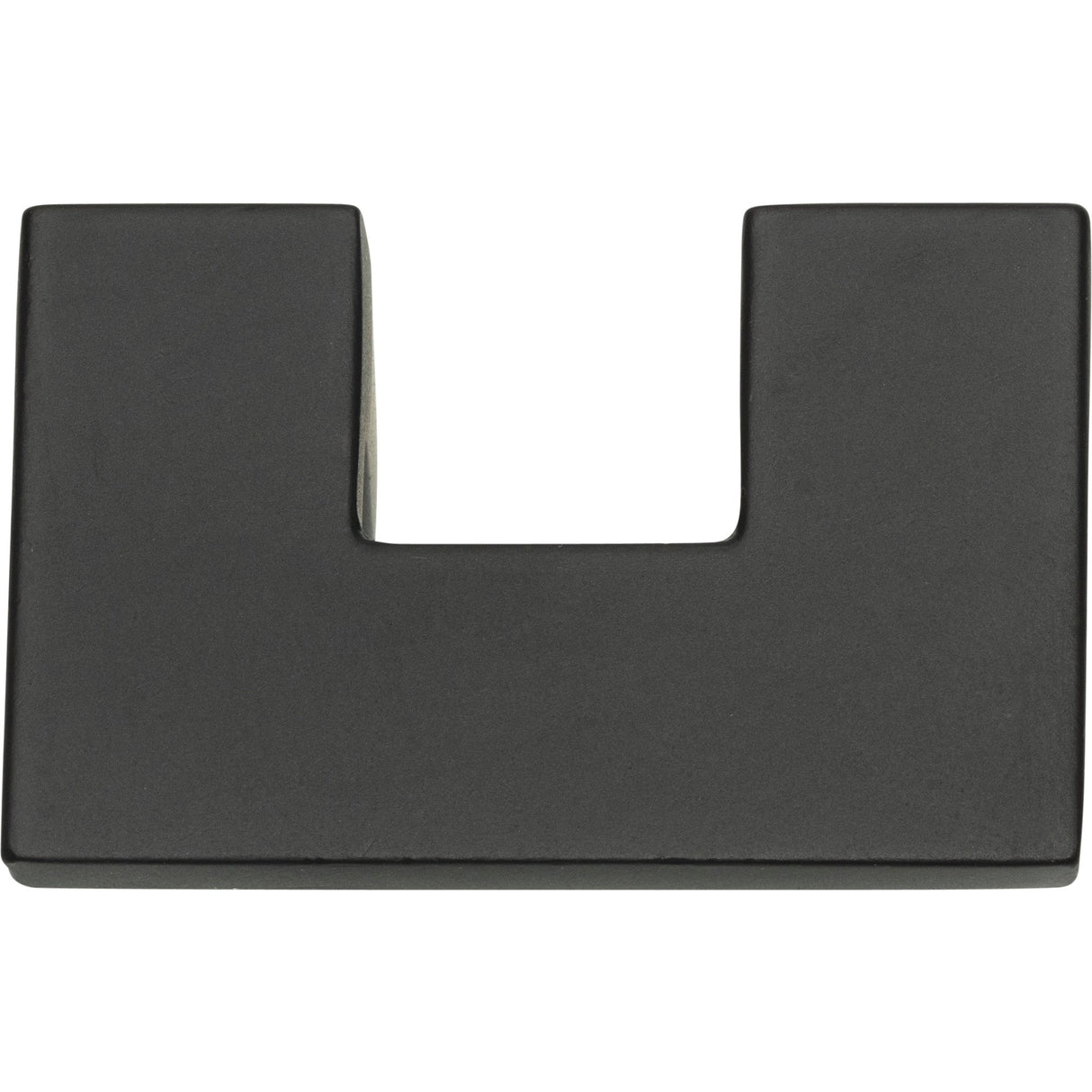 Atlas Homewares U Turn Knob 1 1/4 Inch (c-c) Matte Black