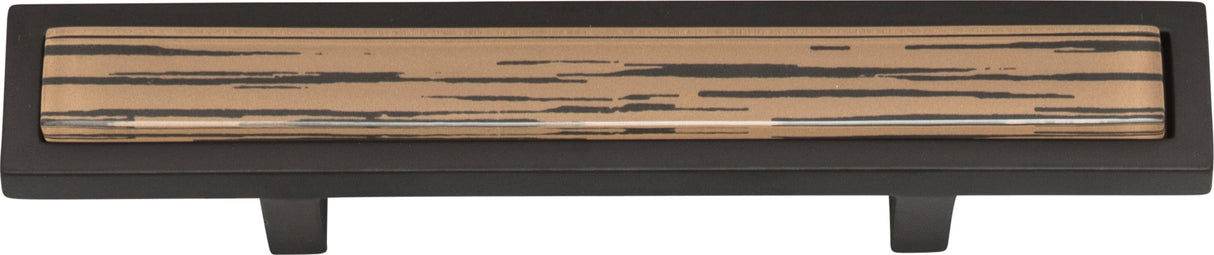 Atlas Homewares Spa Brown Tiger Pull 3 Inch (c-c) Aged Bronze